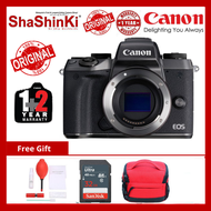 Canon EOS M5 Mirrorless Digital Camera (Free 16GB Memory Card &amp; Camera Bag) (Body Only) (Canon Malaysia) (1+2 Years Warranty)