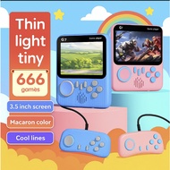 SMARTCOM ~ Gameboy 2 PLAYER G7 Children's Toy 3.5 inch Game Console Player Game Retro mini 666 Games