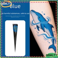 GSWLTT Henna Tattoo Cream, Temporary Black Brown Henna Paste Cone, Henna Tattoo Cream Easy-To-Use Se