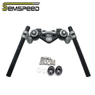 รถมอเตอร์ไซด์ SEMSPEED รถจักรยานยนต์คลิปติดแฮนด์บนยึดจับกับแกนสำหรับ ADV150 150 SYM Husky 2024-2025