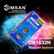 2pc High-Power 3V Lithium Battery CR1632H for External Tire Pressure Monitoring Sensor Battery Car K