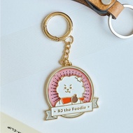 BT21 RJ WELCOME PARTY METAL KEYRING