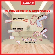 T5 Tube Light Cable Wire Connector Corner 3 to 3 /2 to 2 LED T5 Accessories Components