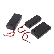 AA battery box 1/2/3/4Festival 5Battery holder with switch with Lid Belt15CM Line Q3GX