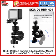 TELESIN DJ-HBM-001 Sport Camera Bike Handlebar Mount 360 rotation for GoPro Ace Pro DJI Insta all Ac