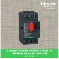 Schneider Electric GV2ME MOTOR CB THERM/MAG 20-25A ROCKER-GV2ME22