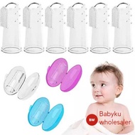 Baby toothbrush - baby gum tongue brush finger toothbrush