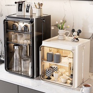 Storage Storage Cup Rack Anti-dust Tea Cup Holder Ten Thousand People Desktop Storage Box Tea Set Co