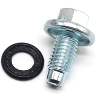 Oil Pan Drain Plug Bolt W/ O-Ring for for for 11562588 24100042 03538469 96829610 11518377