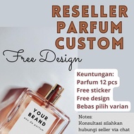 PAKET RESELLER PARFUM 30 ML 12PCS (PAKAI BRAND SENDIRI)