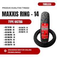 MAXXIS VICTRA S98ST 140 / 70 - 14 62 P Outer Tire - Tubeless Ring 14 By Maxis