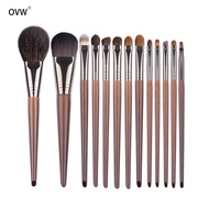 OVW 13 Pcs. Foundation Makeup Brush Set Blusher Shadow Eyelid Eyebrow Lip Brush Cream Concealer
