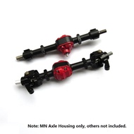 Metal Front and Rear Bridge Axle Housing Case for MN D90 D91 MN99 MN99S 1/12 RC Car Upgrade Parts Ac