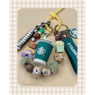 Starbucks Coffee Charm - Bag Charm Luxury Keychain/ Limited Charm/ Korean Aesthetic/