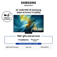 Samsung 65" OLED S95F 4K Vision AI Smart TV (2025)