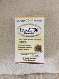 300億 益生菌 60粒 獨立錫紙包裝 🌟50 億 120 粒 🌟California Gold Nutrition LactoBif 30 Billion CFU 🌟5 Billion CFU 🌟P