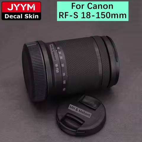 For Canon RF-S 18-150mm F3.5-6.3 IS STM Camera Lens Sticker Coat Wrap Protective Film Protector Viny