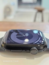 【手機Sir】保9個月/Apple Watch S9 45mm Gps 夜色黑/可二手舊換新/二手S9