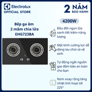 Bếp gas âm Electrolux EHG723BA -Trưng bày mới 98-99% - chính hãng 100%- Tiết kiệm gasĐánh lửa ICan t