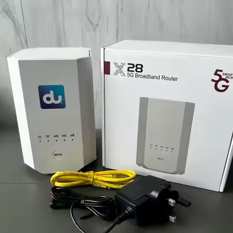 ZLT X28 5G Broadband Router 4*GE Interface Dual Bands 5G LTE WiFi 6 AX1800 Wireless CPE Modem