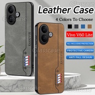 Casing For Vivo V60 V 60 Lite V60Lite LiteV60 VivoV60 Lite VivoV60Lite 2025 Simple Business Nappa Le