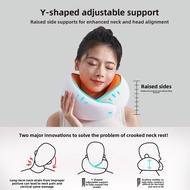 26x24x14cm Cooling Silk Neck Pillow - Memory Foam Travel Support Set Portable 360 Support