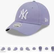 topi new era new york yankees lilac ungu logo putih 100% original