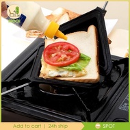 [Ihoce] Sandwich Baking Pan Sandwich Maker Pan for Breakfast Omelets Home