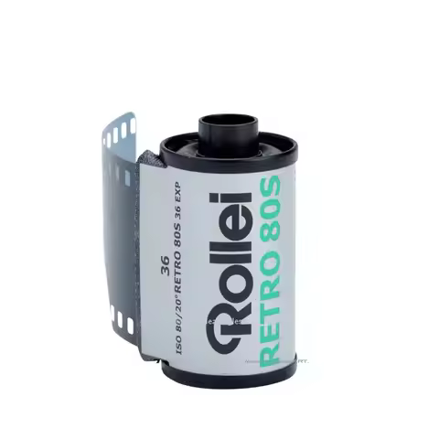 1-10Rolls Rollei Retro 80s 135 Black and White Film Negative 35mm Film Kodak Camera Film 36 Exposure