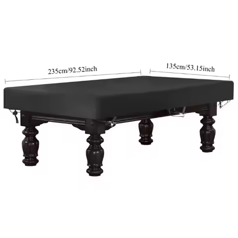 7FT 8FT 9FT Billiard Table Cover Waterproof Dustproof Oxford Cloth for Outdoor Pool Table Protection