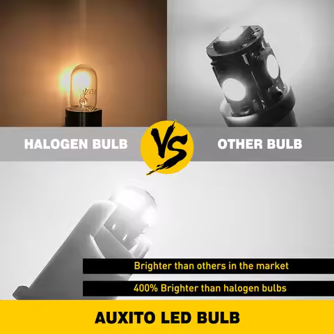 AUXITO 4/2Pcs Canbus T10 W5W LED Car Interior Light 168 194 501 5W5 LED Side Auto Bulb Map Dome Ligh