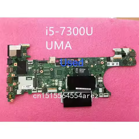 Used For Lenovo Thinkpad T470 Laptop Motherboard Mainboard I5 i5-7300U UMA 01HX648 01AX969