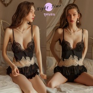 Pajamas Do Not Sleep. Lace Are A Work Of Good Fabric Comfortable To Wear Uncomfortable N-888