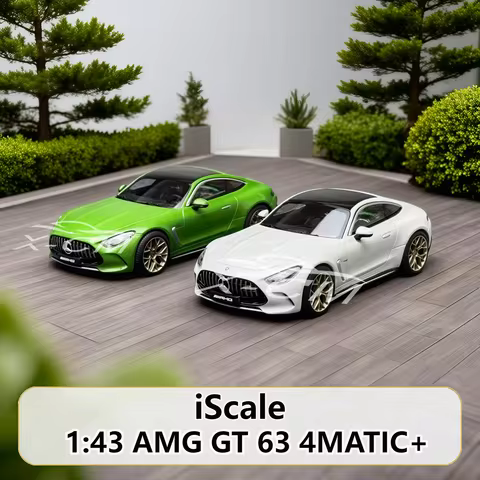 1/43 Diecast Model IScale AMG GT 63 4MATIC+ GT63 Car Model Gifts for Collectors