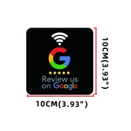 NFC Tap Review Cards Google Customer Reviews Card With Adhesive Backing Increase Your 5 Star Ratings