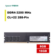 Apacer DDR4-3200 Desktop Computer Memory 16GB 32GB DDR4 RAM 16GB 32GB