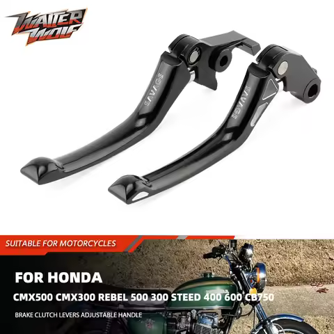 Brake Clutch Lever For Honda CMX500 CMX300 Rebel 500 300 Steed 400 600 CB750 VT750 NV400 NV600 VT130