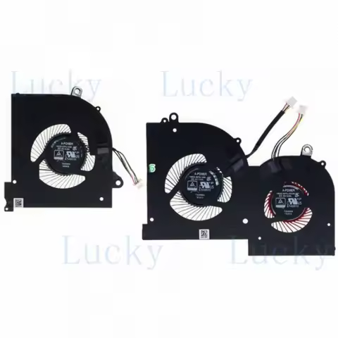 f New CPU & GPU Cooling Fan for MSI GS65 GS65VR Stealth 8SE 8SF 8SG Thin 8RE 8RF