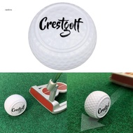 iny Flat Shape Golf Training Balls Two Layer Driving Range Balls Golf Practice Balls for Swing Putte