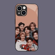 HK-17 EXO Glass KACA Casing for iphone 11 Mini 13 12 Pro Max