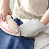 Mini portable Hand-Held Mini Ironing Pad Sleeve Ironing Board Holder Resistant Glove for Clothes Garment Steamer Portable Protective Mat