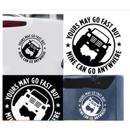 15cm Funny Letters 4X4 Car Truck Vehicle Body Decals Sticker Decoration kereta MYVI VIVA AXIA ARUZ A