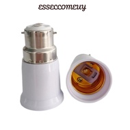 ESSECCOMEUY B22 To E27 Adapter, Edison Screw B22 To E27 LED Lamp Adapter, Universal Long Lasting Ant