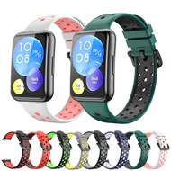 Sport Silicone Band For Huawei Watch FIT 2 Strap smartwatch correa Wristband Breathable bracelet Huawei watch fit2 Accessories