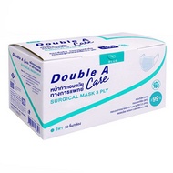 Double A Care หน้ากากอนามัยทางการแพทย์ ชนิดยางยืด 3 ชั้น (SURGICAL MASK 3 PLY) - Double A, Health