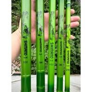 Cheap 3H Green Bamboo Hand Fishing Rod Combo Made of High Quality Carbon Material - Radio Fishing Ro