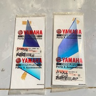 Yamaha jupiter Z 2004 inner wing sticker striping originalbiru YGP 5TP-F8393-60 5TP-F8394-60