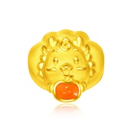 CHOW TAI FOOK 999 Pure Gold Charm with enamel- Dragon R33430