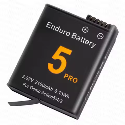Battery for DJI Osmo Action 5 Pro Camera Batteries 3 Slots Fast Charger Battery for Osmo Action 3 4 