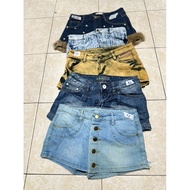 Denim short actual photo